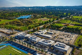 6345 Balboa Blvd, Encino, CA - Vue aérienne vue de carte