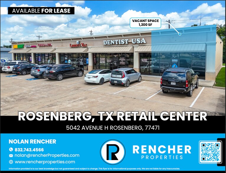 5042 Avenue H, Rosenberg, TX à louer - Photo de l’immeuble – Image 1 sur 6