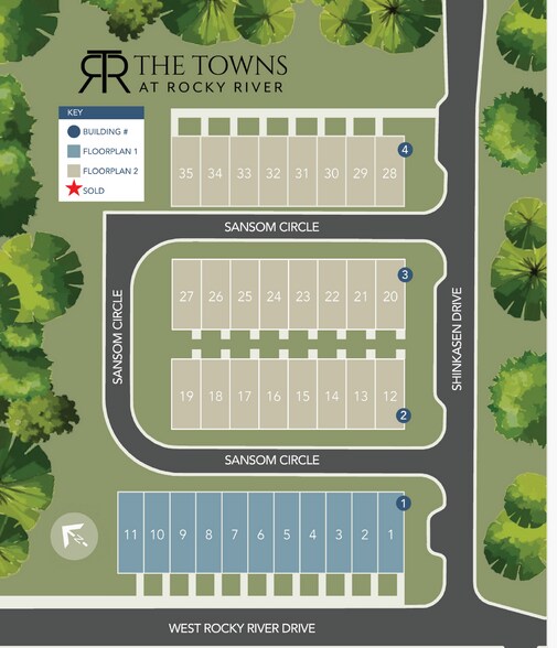 1535 Rocky River W rd, Charlotte, NC à vendre - Photo de l’immeuble – Image 3 sur 8