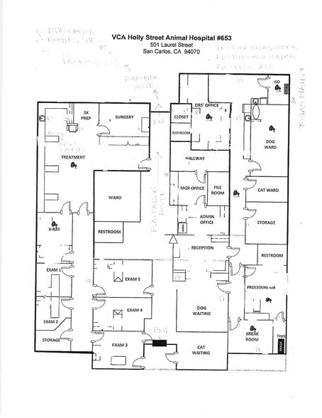 501 Laurel St, San Carlos, CA à louer - Plan d’étage – Image 3 sur 10