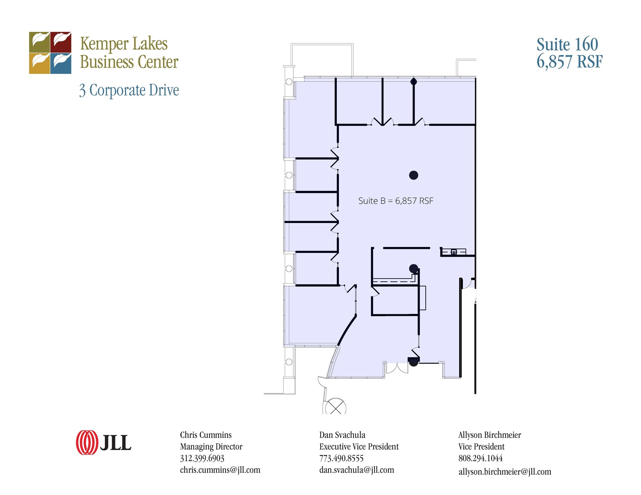1 Corporate Dr, Long Grove, IL à louer Plan d’étage– Image 1 sur 9