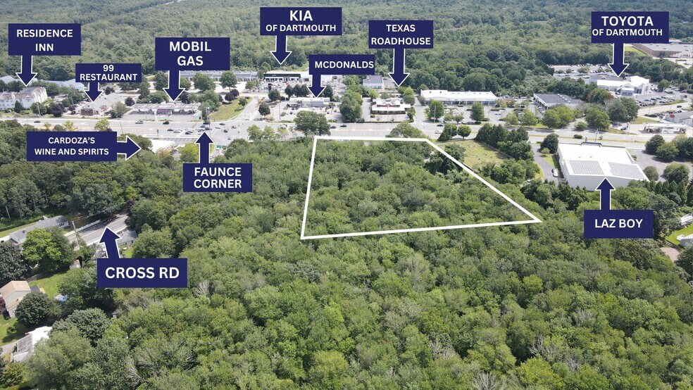 Mosher Lane & Cross Rd, Dartmouth, MA à vendre - Photo principale – Image 1 sur 6