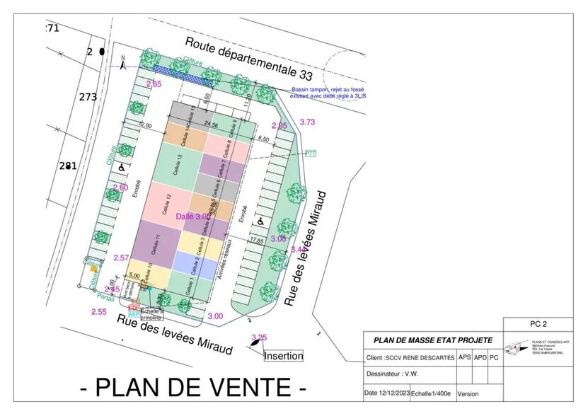 Local commercial dans La Chapelle-des-Marais à vendre - Plan d’étage – Image 3 sur 3