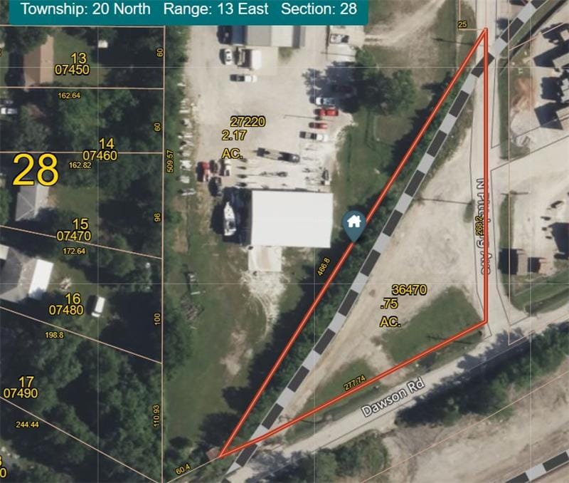 3925 E Dawson Rd, Tulsa, OK à vendre Aérien– Image 1 sur 2
