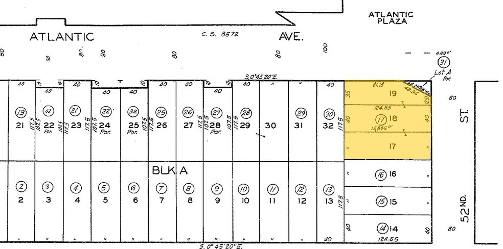 5205 Atlantic Ave, Long Beach, CA à louer - Plan cadastral – Image 2 sur 2