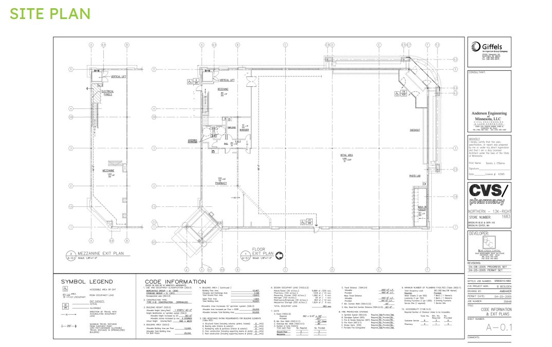 5801 Brooklyn Blvd, Brooklyn Center, MN à louer Plan de site– Image 1 sur 1