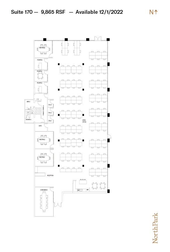 560 Davis St, San Francisco, CA à louer Plan d’étage– Image 1 sur 1