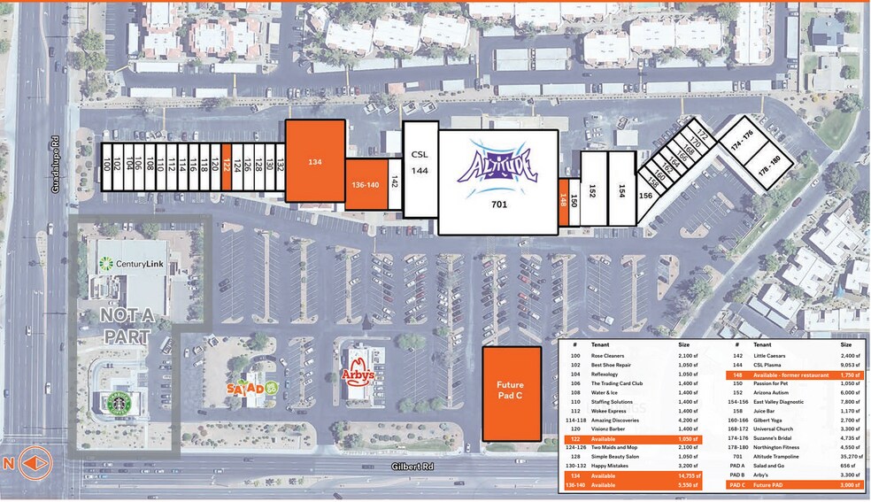 645-745 N Gilbert Rd, Gilbert, AZ à louer - Photo de l’immeuble – Image 2 sur 13