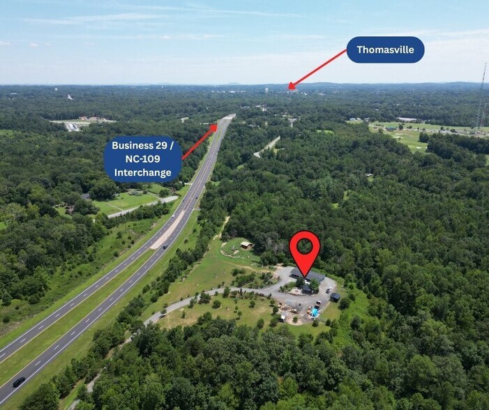 855 N NC Highway 109, Thomasville, NC à vendre - Aérien – Image 1 sur 8