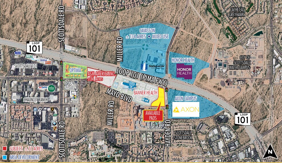 SWC Hayden Rd & Loop 101, Scottsdale, AZ à louer - Photo principale – Image 1 sur 3