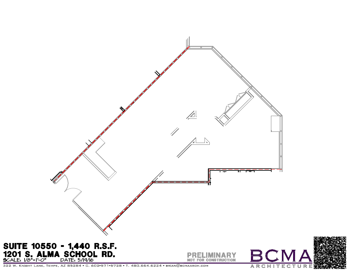 1201 S Alma School Rd, Mesa, AZ à louer Plan d’étage– Image 1 sur 1