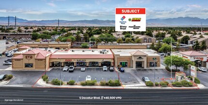5355 S Decatur Blvd, Las Vegas, NV - Vue aérienne vue de carte - Image1
