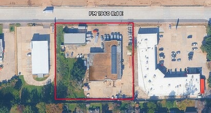 5788-5790 FM 1960 Rd E, Humble, TX - VUE AÉRIENNE  vue de carte