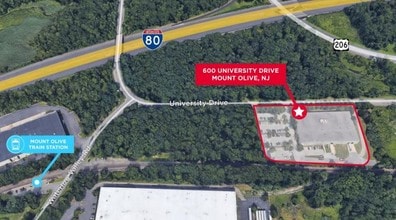 600 International Dr, Mount Olive, NJ - Vue aérienne  vue de carte