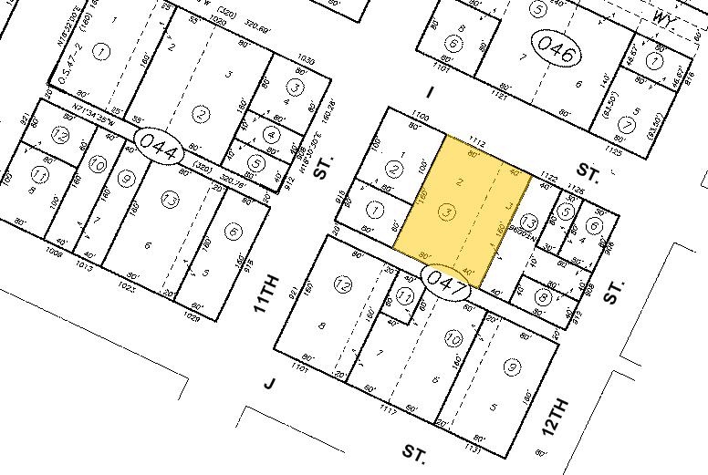 1112 I St, Sacramento, CA à louer - Plan cadastral – Image 2 sur 3