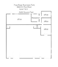 6501 W Frye Rd, Chandler, AZ à louer Plan d’étage– Image 1 sur 1