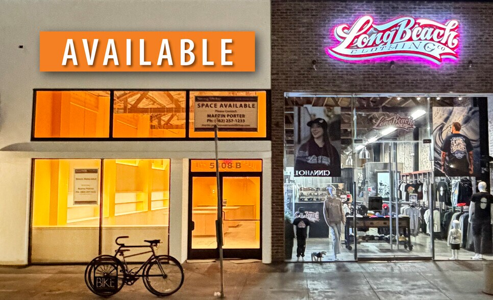 5308 E 2nd St, Long Beach, CA à louer - Photo de l’immeuble – Image 1 sur 7