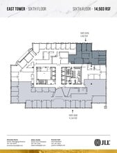 7501 Wisconsin Ave, Bethesda, MD à louer Plan d’étage– Image 2 sur 2