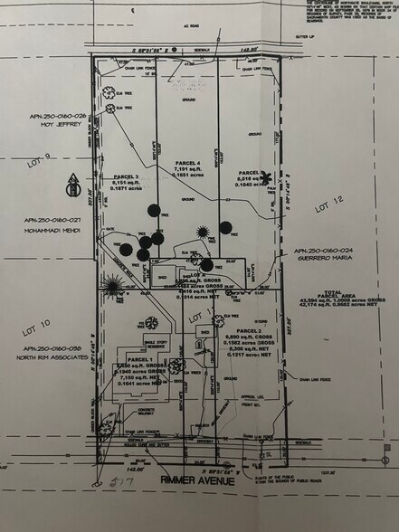 517 Rimmer Ave, Sacramento, CA à vendre - Plan de site – Image 3 sur 3