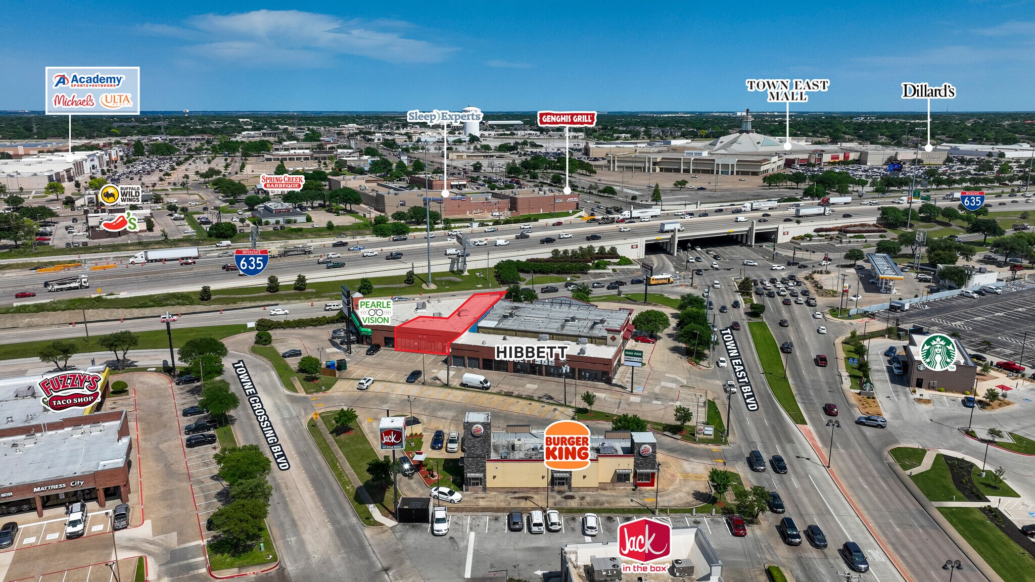 3434 Towne Crossing Blvd, Mesquite, TX à louer Photo de l’immeuble– Image 1 sur 4