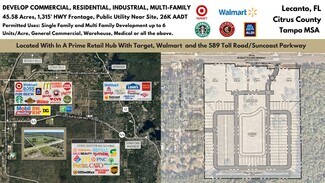 Plus de détails pour 2630 W Gulf To Lake Hwy, Lecanto, FL - Terrain à vendre