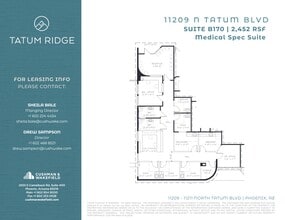 11209 N Tatum Blvd, Phoenix, AZ à louer Plan de site– Image 1 sur 1