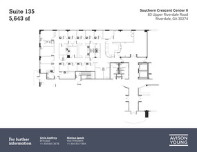 83 Upper Riverdale Rd SW, Riverdale, GA à louer Plan d’étage– Image 1 sur 1