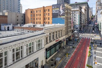 135 Powell St, San Francisco, CA - Vue aérienne vue de carte