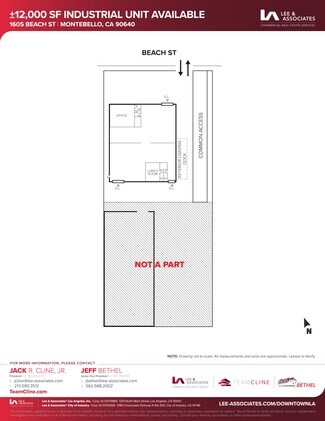 Plus de détails pour 1605 Beach St, Montebello, CA - Industriel/Logistique à louer