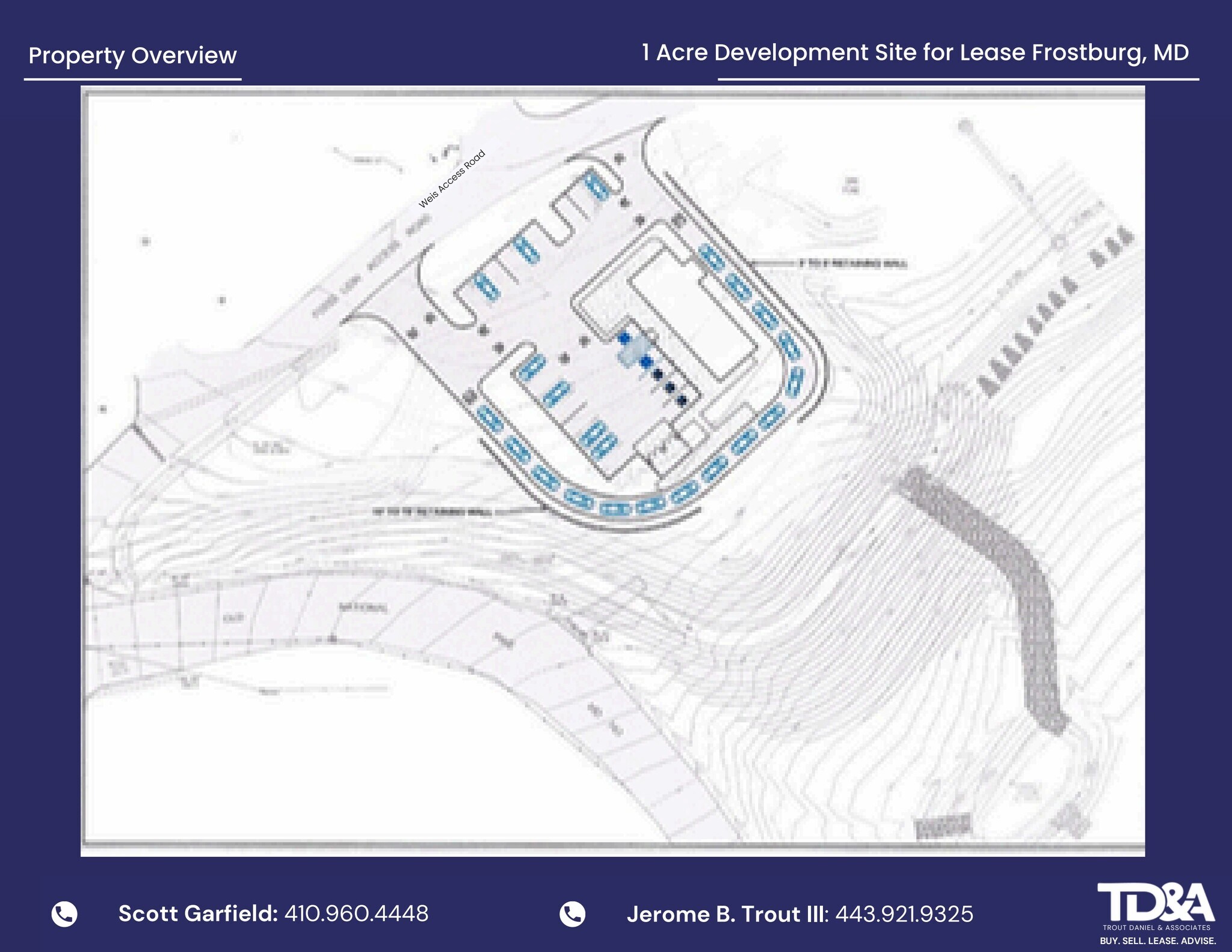 17610 Old National Pike SW, Frostburg, MD à louer Plan de site– Image 1 sur 2