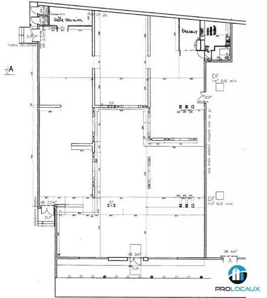 Local commercial dans SAINT EGREVE à louer - Plan d’étage – Image 3 sur 4