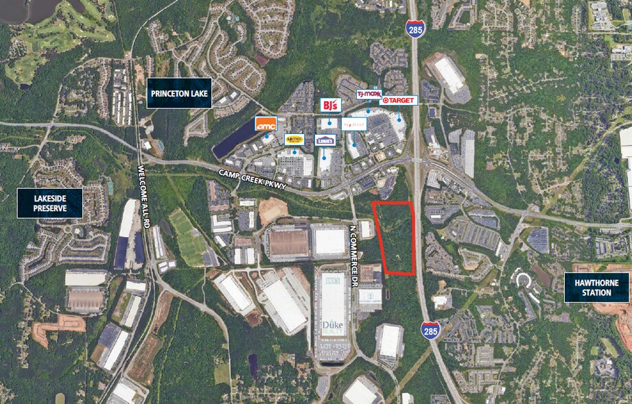 N Commerce Dr, East Point, GA à vendre - Aérien – Image 2 sur 2