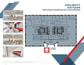 12950 Worldgate Dr, Herndon, VA à louer Plan d’étage– Image 1 sur 5