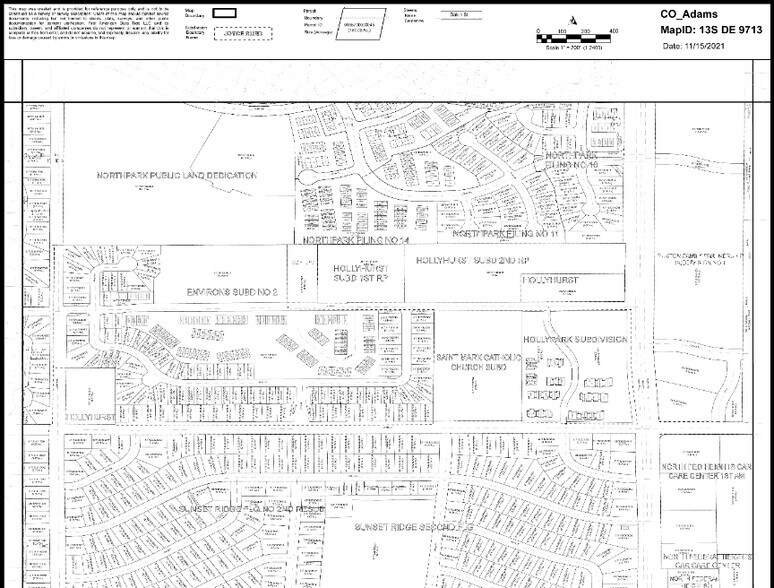9260-9273 Federal Blvd, Federal Heights, CO à vendre - Plan cadastral – Image 2 sur 25