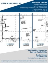 41724 W Smith Enke Rd, Maricopa, AZ à louer Plan d’étage– Image 1 sur 1