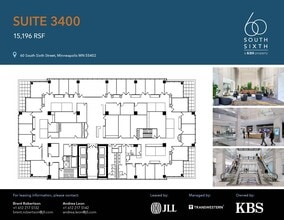 60 S 6th St, Minneapolis, MN à louer Plan d’étage– Image 1 sur 1