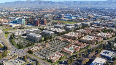 Bowers Ave, Santa Clara, CA - VUE AÉRIENNE  vue de carte