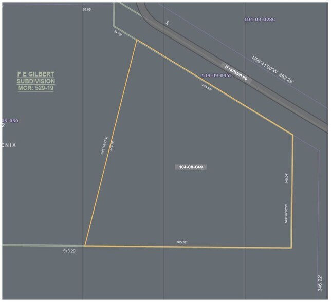 6743 W Farmer Rd, Phoenix, AZ à louer - Plan cadastral – Image 3 sur 5