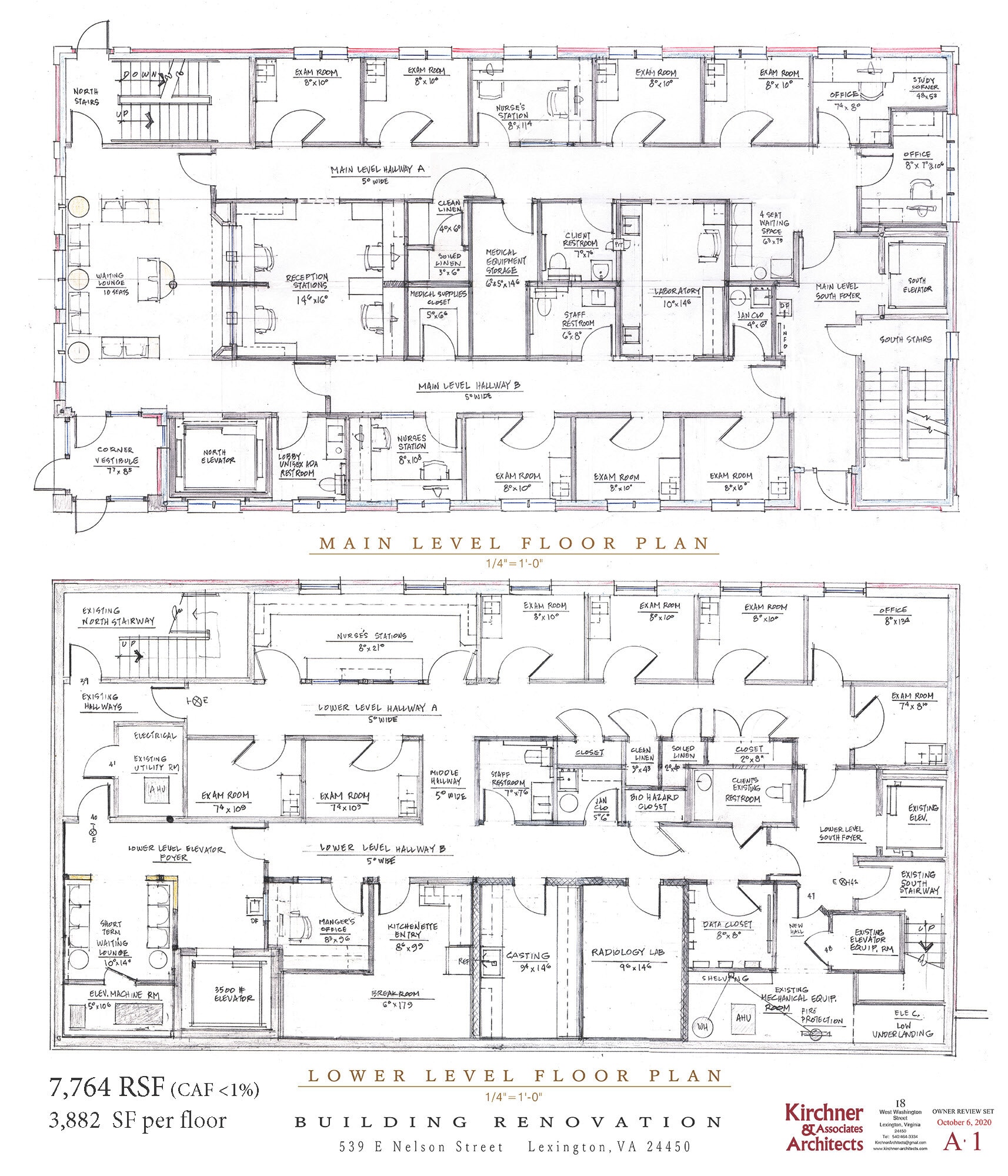 539 E Nelson St, Lexington, VA à louer Plan d’étage– Image 1 sur 1