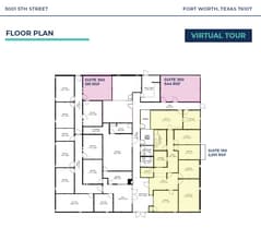 3001 5th St, Fort Worth, TX à louer Plan d’étage– Image 1 sur 1