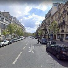 Paris - Vue aérienne  vue de carte