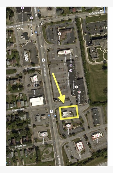 1555 W Broad St, Columbus, OH à louer - Aérien – Image 1 sur 1
