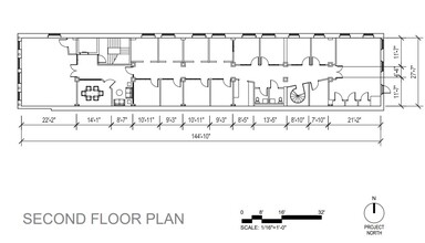217 N Charles St, Baltimore, MD à louer Plan d’étage– Image 1 sur 2