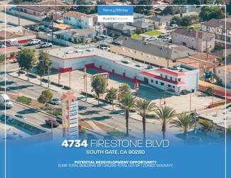 Plus de détails pour 4734 Firestone Blvd, South Gate, CA - Local commercial à vendre