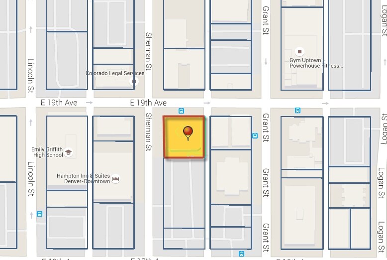 1888 N Sherman St, Denver, CO à louer - Plan cadastral – Image 2 sur 10