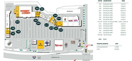 2219 SW 74th St, Oklahoma City, OK à louer Plan de site– Image 1 sur 1