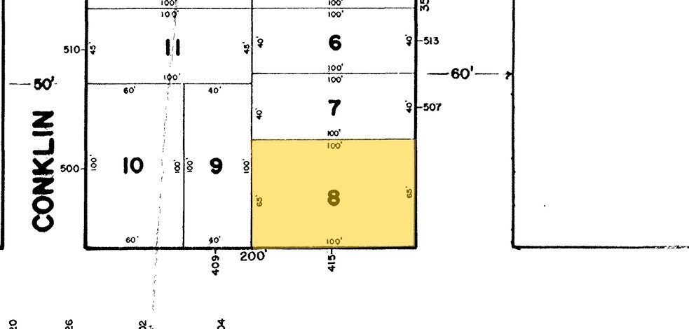 415 E Elm St, Linden, NJ à vendre - Plan cadastral – Image 3 sur 3
