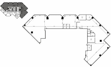 200 King St W, Toronto, ON à louer Plan d’étage– Image 1 sur 5