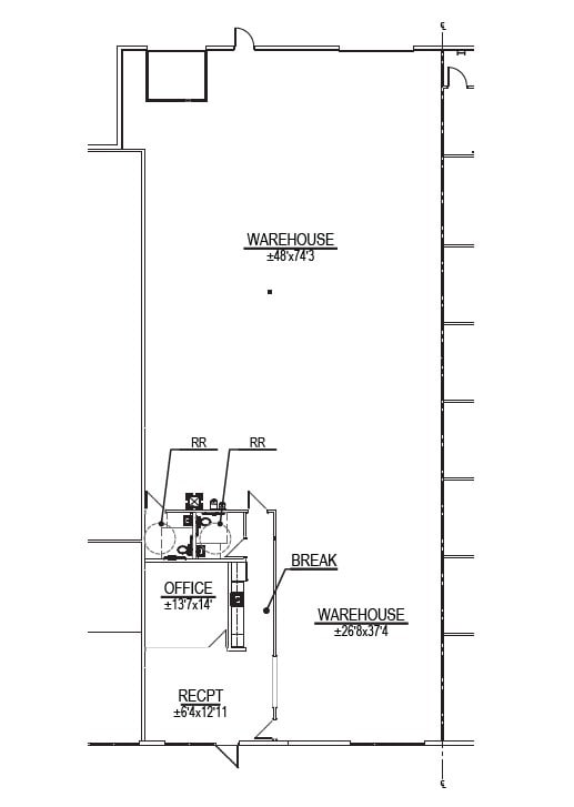 9185 S Farmer Ave, Tempe, AZ à louer Plan d’étage– Image 1 sur 2