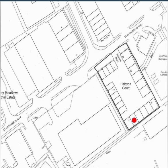 St. Margarets Way, Huntingdon à louer - Plan de site – Image 2 sur 2